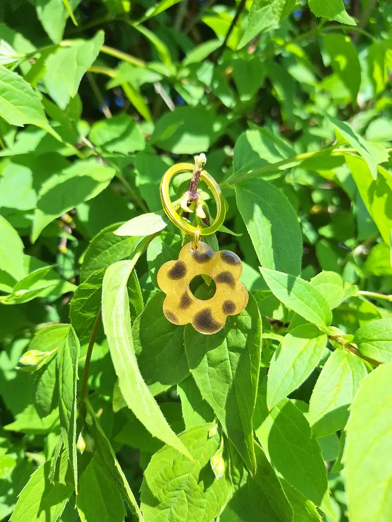 Médaille Fleurette Léopard