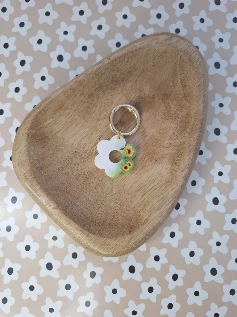 Médaille Fleurette tournesol