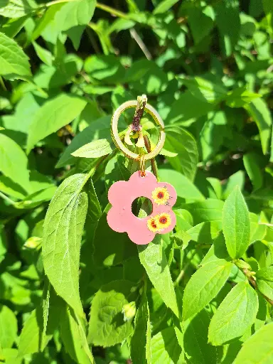 Médaille Fleurette Nude Tournesol